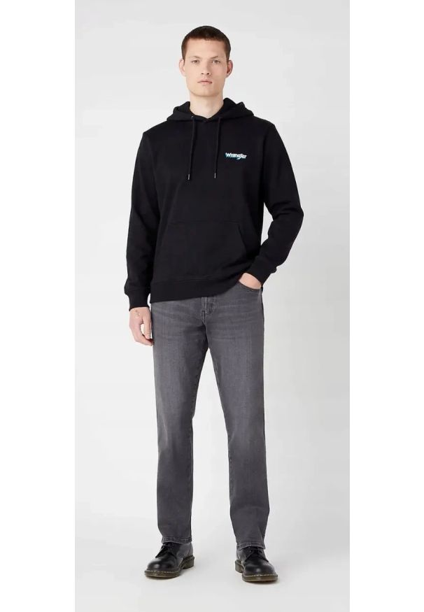 Wrangler - WRANGLER MĘSKIE SPODNIE JEANSOWE FRONTIER BLACKOUT 112341470 W16V018512