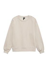Vero Moda Bluza Daisy 10338101 Beżowy Regular Fit. Kolor: beżowy. Materiał: bawełna #6