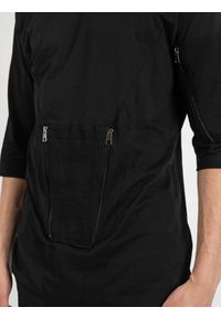 La Haine Inside Us T-shirt "Bleed" | A2208 3M | Mężczyzna | Czarny. Kolor: czarny. Materiał: bawełna. Długość: długie. Wzór: aplikacja #2