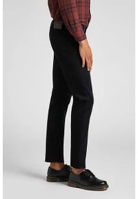 Lee - LEE DAREN ZIP FLY MĘSKIE SPODNIE SZTRUKSOWE BLACK L707RL01 112140700