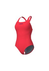 Damski kostium kąpielowy 1-częściowy Arena Team Pro Solid. Kolor: różowy. Materiał: materiał #1