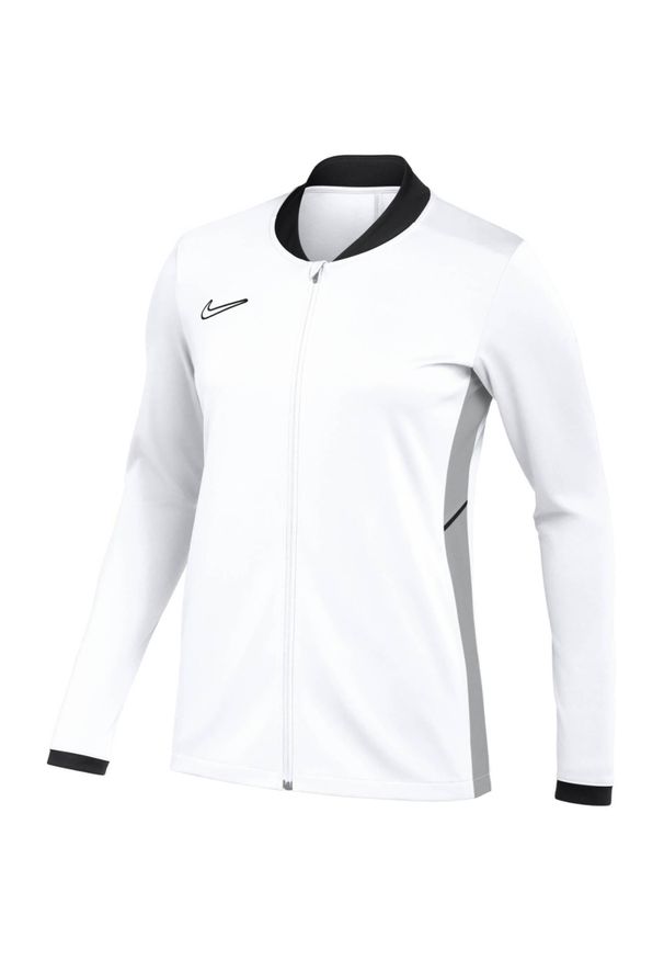 Nike - Męska Kurtka Dresowa DriFit Academy 25 FZ9824. Kolor: biały, czarny, wielokolorowy. Materiał: dresówka. Sport: turystyka piesza
