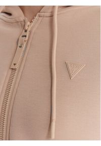 Guess Bluza V3RQ11 K7UW2 Beżowy Regular Fit. Kolor: beżowy. Materiał: wiskoza #4
