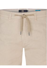 Petrol Industries Szorty materiałowe M-1050-SHO538 Beżowy Slim Fit. Kolor: beżowy. Materiał: bawełna