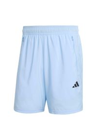 Adidas - Train Essentials Woven Training Shorts. Kolor: czarny, niebieski, wielokolorowy. Materiał: materiał. Sport: bieganie