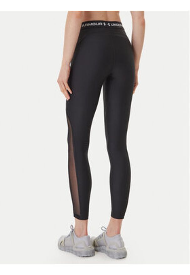 Under Armour Legginsy HeatGear® 6010009 Czarny Slim Fit. Kolor: czarny. Materiał: syntetyk