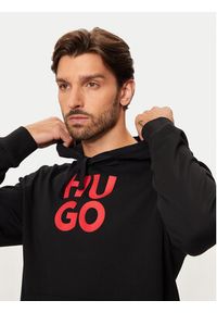 Hugo Bluza Daltorreson 50523848 Czarny Regular Fit. Kolor: czarny. Materiał: bawełna #3