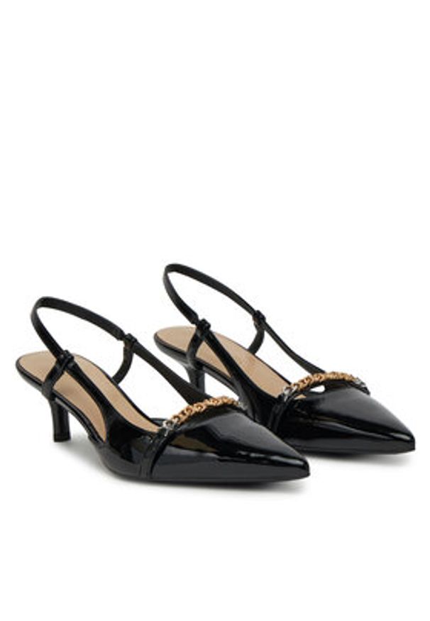 Pinko - PINKO Sandały Gloria 05 SD0251 E002 Czarny. Kolor: czarny. Materiał: skóra