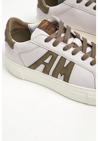 Aeronautica Militare - Sneakersy damskie skórzane AERONAUTICA MILITARE. Materiał: skóra #3