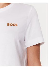 BOSS - Boss T-Shirt 50489525 Biały Regular Fit. Kolor: biały. Materiał: bawełna #5