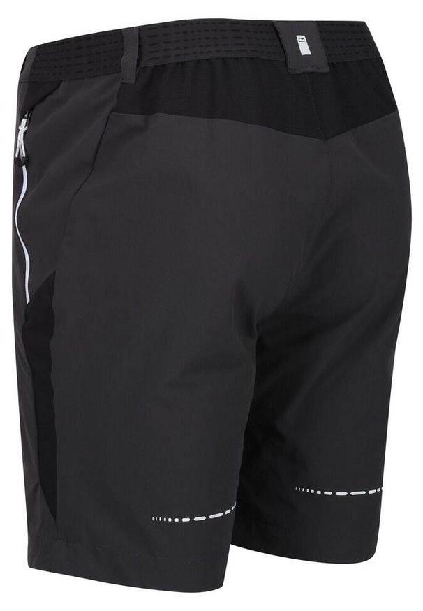 Regatta - Spodenki Mountain Shorts II. Kolor: szary. Materiał: poliamid, materiał, elastan