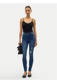 Vero Moda Top My Soft 10152911 Czarny Regular Fit. Kolor: czarny. Materiał: bawełna #3