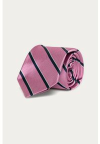 Polo Ralph Lauren - Krawat. Kolor: różowy. Materiał: tkanina, jedwab #1