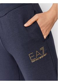 EA7 Emporio Armani Dres 8NTV51 TJ9RZ 1554 Granatowy Regular Fit. Kolor: niebieski. Materiał: wiskoza, syntetyk #7
