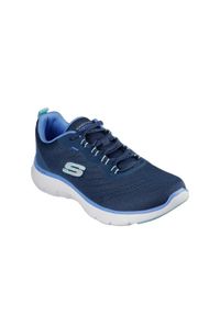 skechers - Buty damskie SKECHERS Flex Appeal 5.0 New Path. Kolor: niebieski. Model: Skechers Sport. Sport: turystyka piesza