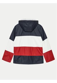 TOMMY HILFIGER - Tommy Hilfiger Kurtka przeciwdeszczowa Colorblock KS0KS00566 Kolorowy Relaxed Fit. Materiał: syntetyk. Wzór: kolorowy #3