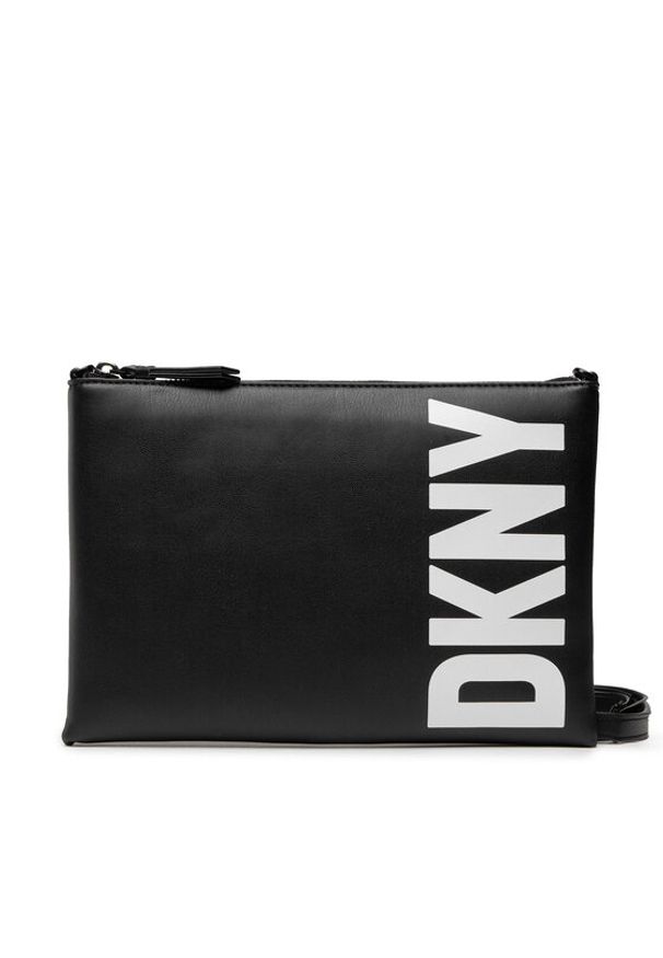 DKNY Torebka Tilly Crossbody R22EZT01 Czarny. Kolor: czarny. Materiał: skórzane