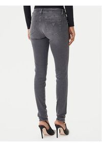 Guess Jeansy W2YAJ2 D4PZ2 Szary Skinny Fit. Kolor: szary #2