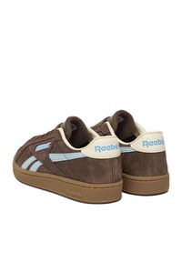 Reebok Sneakersy EO-CLUB C GROUNDS UK 100244642 Brązowy. Kolor: brązowy. Materiał: zamsz, skóra. Model: Reebok Club #3