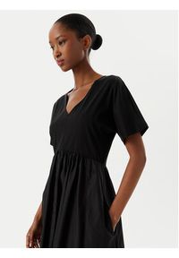 Weekend Max Mara Sukienka codzienna Brozno 2515621082 Czarny Relaxed Fit. Okazja: na co dzień. Kolor: czarny. Materiał: bawełna. Typ sukienki: proste. Styl: casual #2