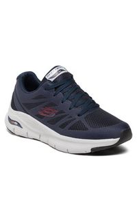 skechers - Skechers Sneakersy Charge Back 232042/NVRD Granatowy. Kolor: niebieski. Materiał: materiał #5