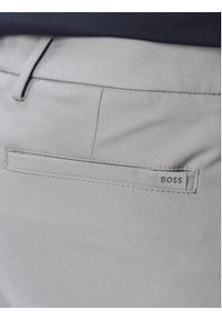 BOSS Chinosy P-Kaiton1 50543945 Szary Slim Fit. Kolor: szary. Materiał: bawełna #3