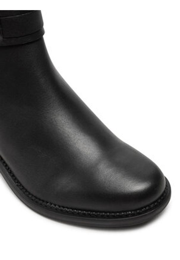 Clarks Botki Maye Bella 26179641 Czarny. Kolor: czarny. Materiał: skóra