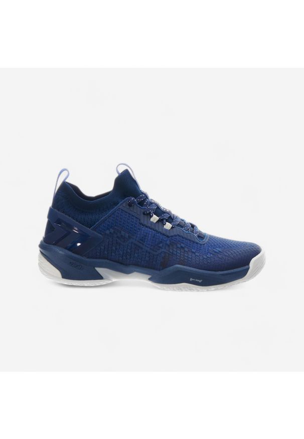 PERFLY - Buty do badmintona męskie Perfly BS Perform 990 Pro. Kolor: różowy, niebieski, wielokolorowy. Materiał: dzianina. Szerokość cholewki: normalna