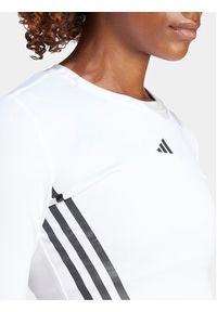 Adidas - adidas Koszulka techniczna AEROREADY Hyperglam IL6971 Biały Tight Fit. Kolor: biały. Materiał: syntetyk #6