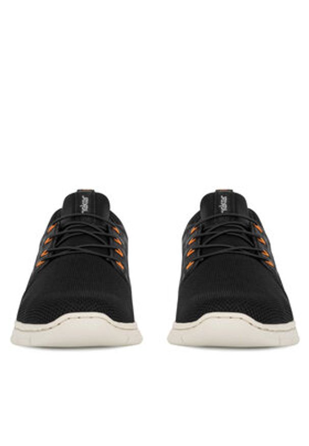 Rieker Półbuty B7796-00 Granatowy. Kolor: niebieski. Materiał: mesh