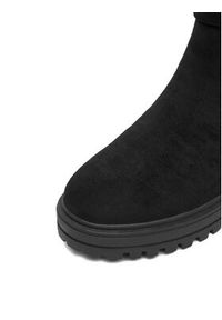DeeZee Botki HX22020-2 Czarny. Kolor: czarny. Materiał: materiał #6