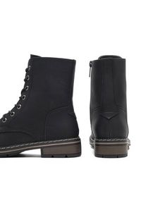 Clara Barson Trzewiki KAYLA WS6201-05 Czarny. Kolor: czarny. Materiał: syntetyk #3