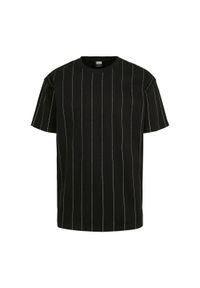 Urban Classics - Koszulka Urban Classic oversize pintripe. Kolor: czarny #1