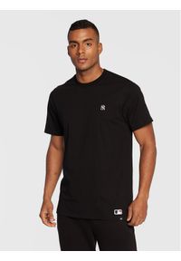 47 Brand T-Shirt Base Runner BB017TEMBRT562256JK Czarny Regular Fit. Kolor: czarny. Materiał: bawełna