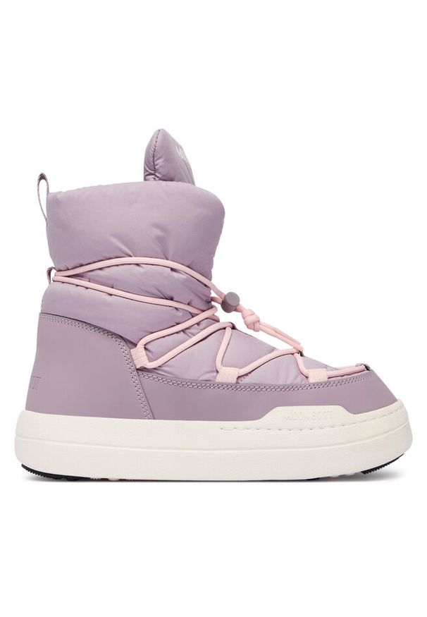 Śniegowce Moon Boot. Kolor: różowy