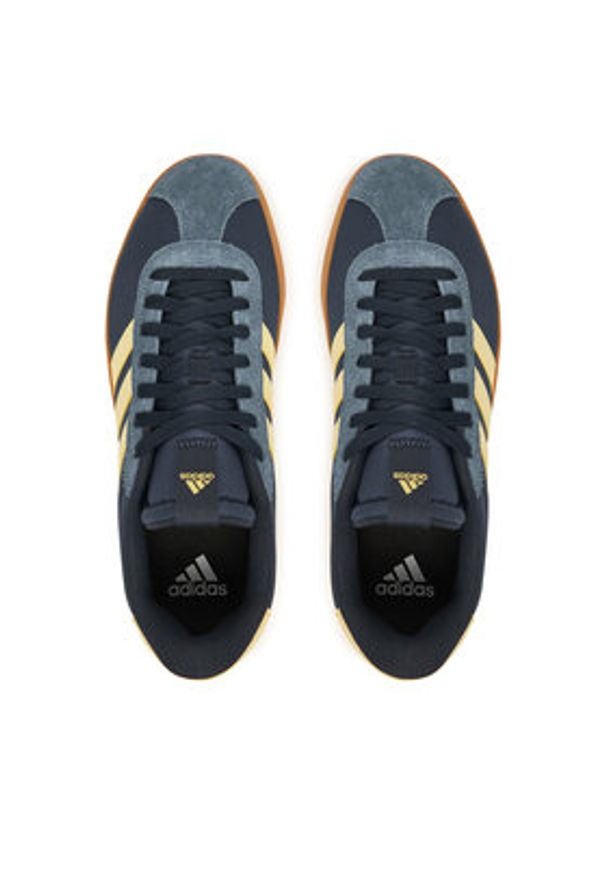 Adidas - adidas Sneakersy VL Court 3.0 JS2050 Granatowy. Kolor: niebieski. Materiał: materiał
