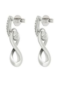 Guess Kolczyki JUBE05 051JW Srebrny. Materiał: metalowe. Kolor: srebrny #4