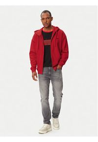 Hugo - HUGO Bluza Dapozip 50548651 Czerwony Relaxed Fit. Kolor: czerwony. Materiał: bawełna #2