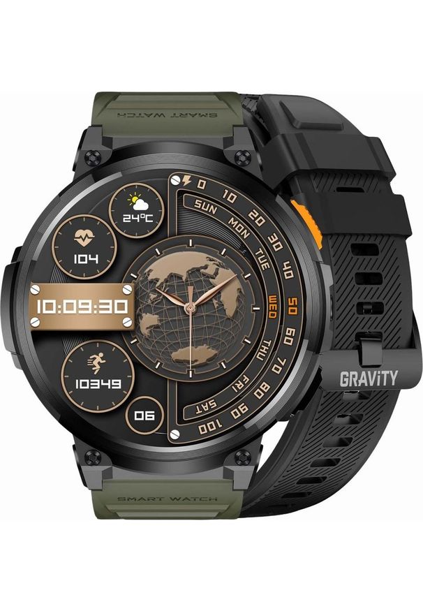 Smartwatch Gravity Zegarek męski SMARTWATCH GRAVITY GT23-5. Rodzaj zegarka: smartwatch