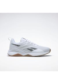 Buty do chodzenia męskie Reebok Nanoflex TR 20. Zapięcie: sznurówki. Kolor: brązowy, wielokolorowy, czarny, beżowy. Materiał: materiał. Szerokość cholewki: normalna. Sport: turystyka piesza