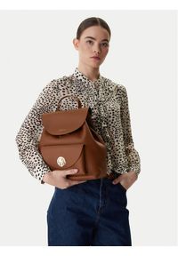 Coccinelle Plecak TOA Coccinellenikla E1 TOA 14 01 01 Brązowy. Kolor: brązowy. Materiał: skóra #1