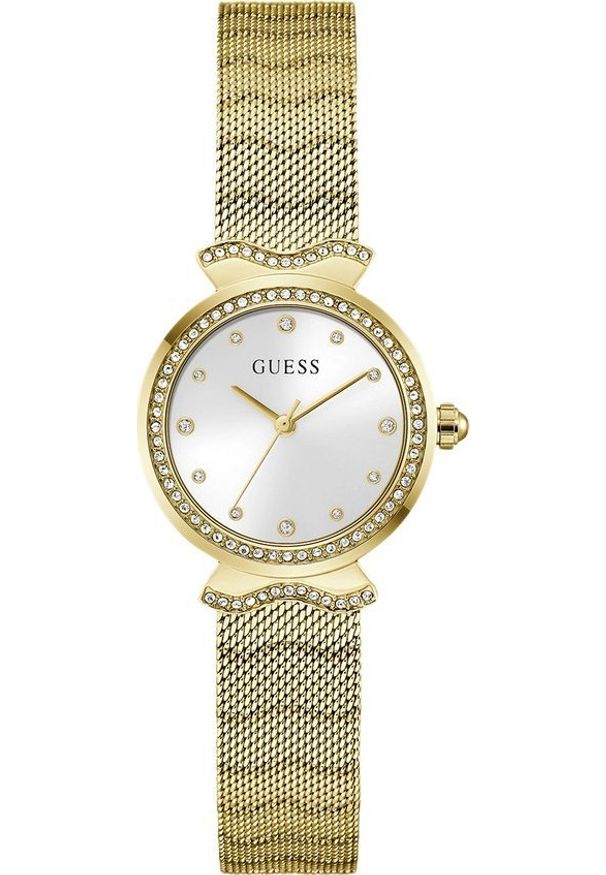 Zegarek damski Guess GW0866L2 CYRKONIE złoty. Kolor: złoty