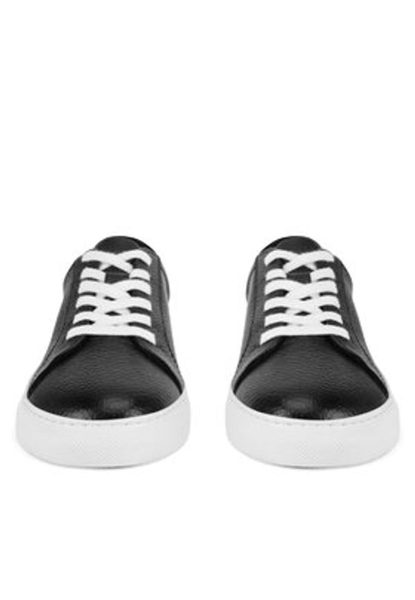 Sergio Bardi Sneakersy WI32-D1087-02SB Czarny. Kolor: czarny. Materiał: skóra