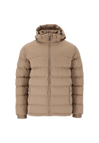 Kurtka z kapturem Whistler Carseno. Typ kołnierza: kaptur. Kolor: szary, wielokolorowy, brązowy. Materiał: puch. Sezon: zima. Sport: narciarstwo #1