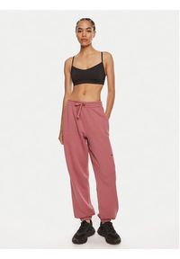 Adidas - adidas Spodnie dresowe ALL SZN French Terry IY6815 Różowy Loose Fit. Kolor: różowy. Materiał: bawełna #5