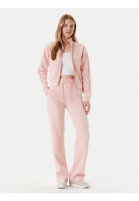 Guess Spodnie dresowe V3RB21 K7UW2 Różowy Regular Fit. Kolor: różowy. Materiał: wiskoza