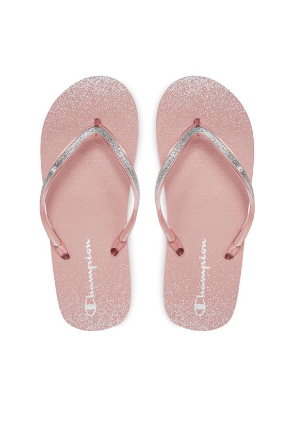 Champion Japonki Sparkling Slide S11688-CHA-PS018 Różowy. Kolor: różowy. Materiał: syntetyk