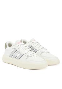 Adidas - adidas Sneakersy Litecourt JI2342 Biały. Kolor: biały. Materiał: skóra