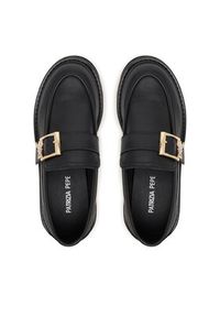 Patrizia Pepe Loafersy PPJ963.31 Czarny. Kolor: czarny. Materiał: skóra