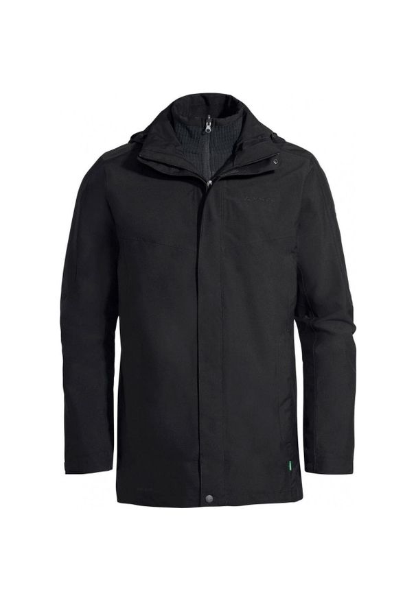 Vaude - Parka 3w1 VAUDE Idris III. Kolor: czarny. Materiał: puch. Sport: turystyka piesza